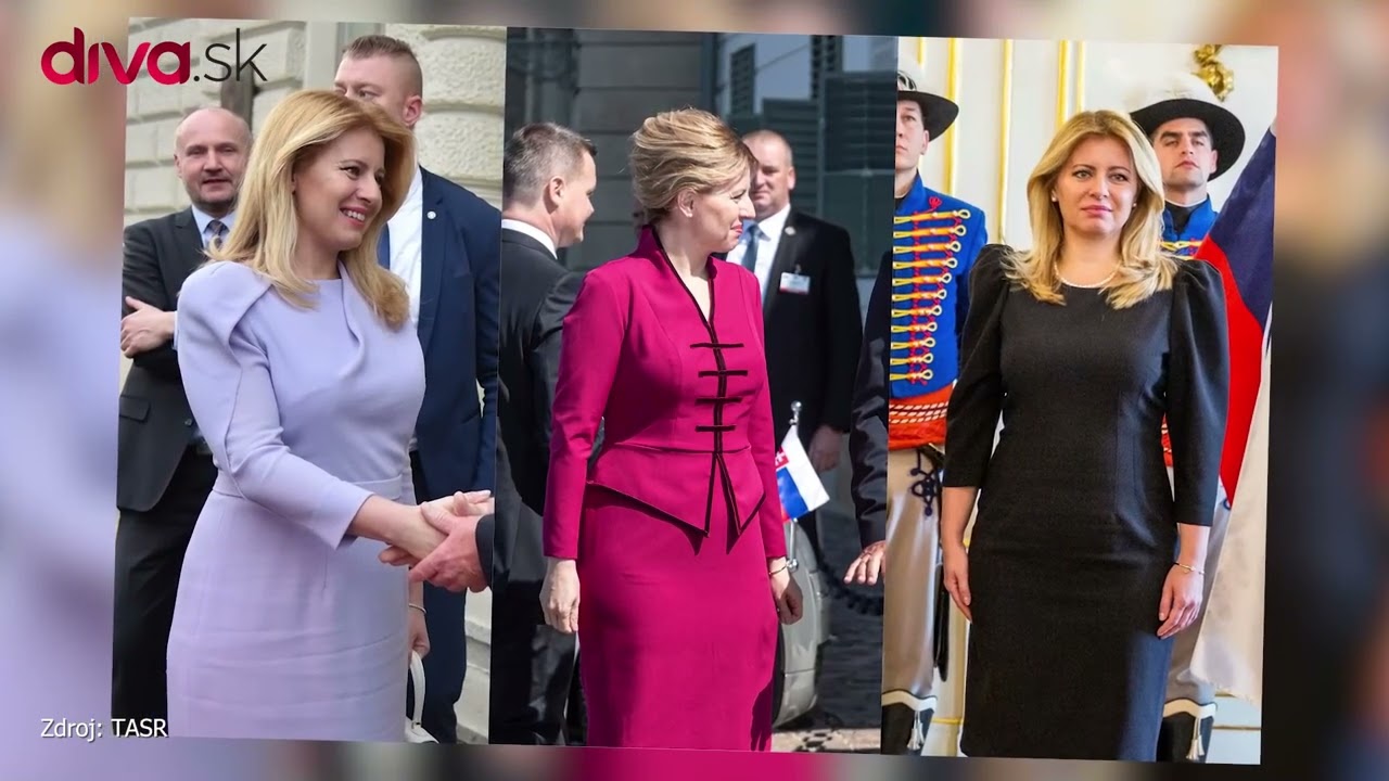 ✂️ Aké modely šiat nosí prezidentka najradšej? | Diva