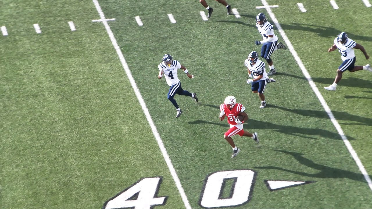 October 11, 2025 | BC Homecoming Game Football v Cerritos College | LIVE STREAM