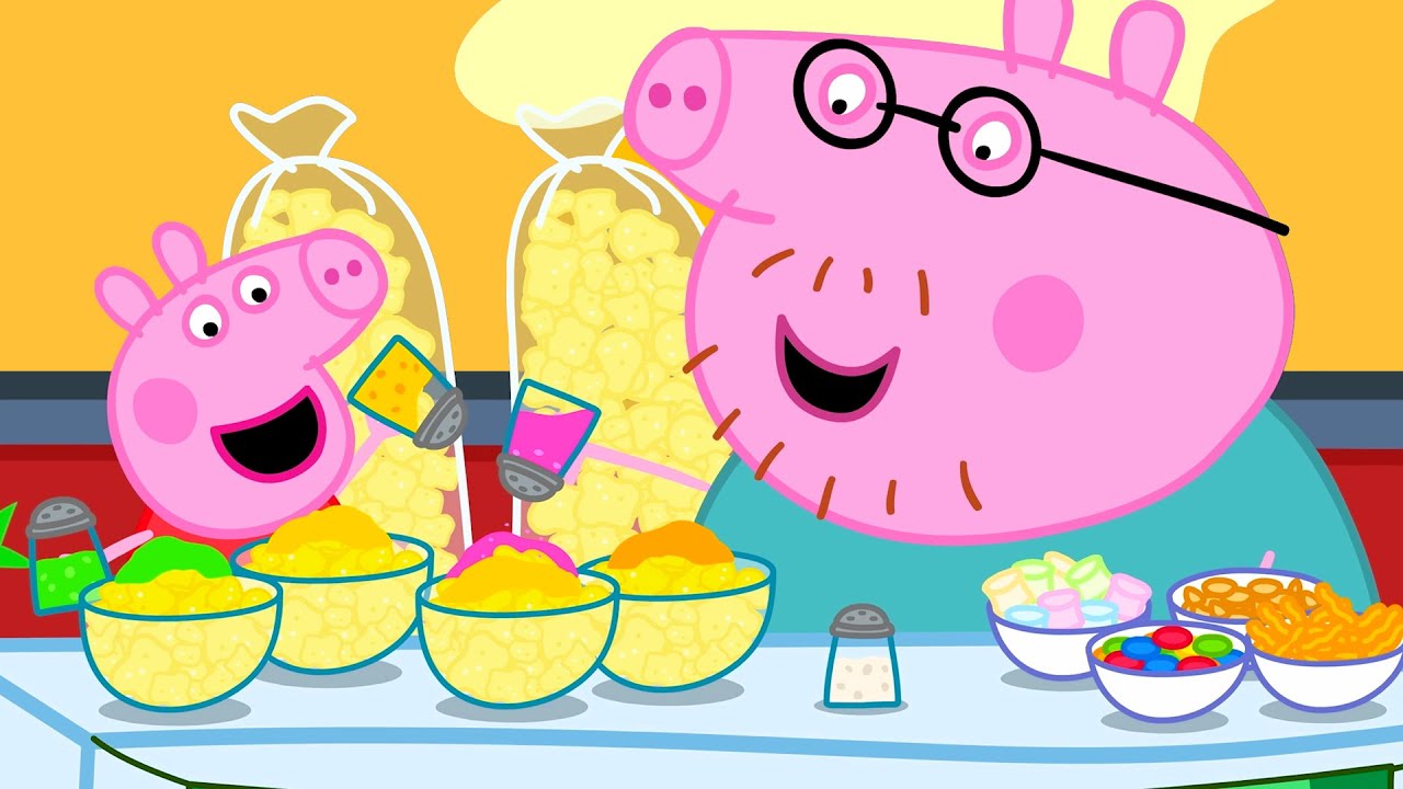 Peppa faz pipoca! 🍿 Contos da Peppa Pig 🐽 Peppa Pig Português Brasil