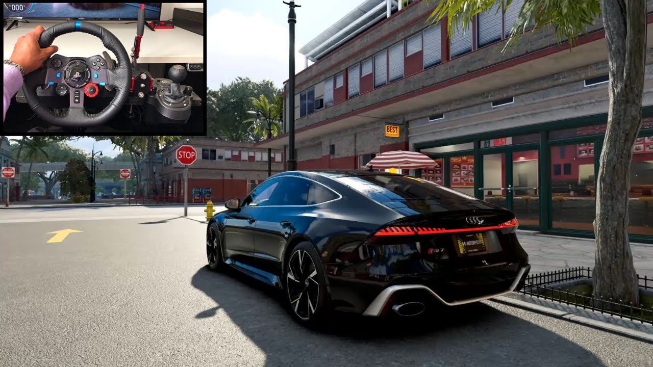 Audi RS7 - The Crew Motorfest - LOGITECH G29 gameplay