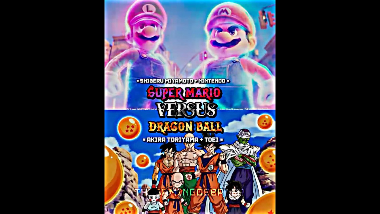 Super Mario Franchise vs Dragon Ball Franchise