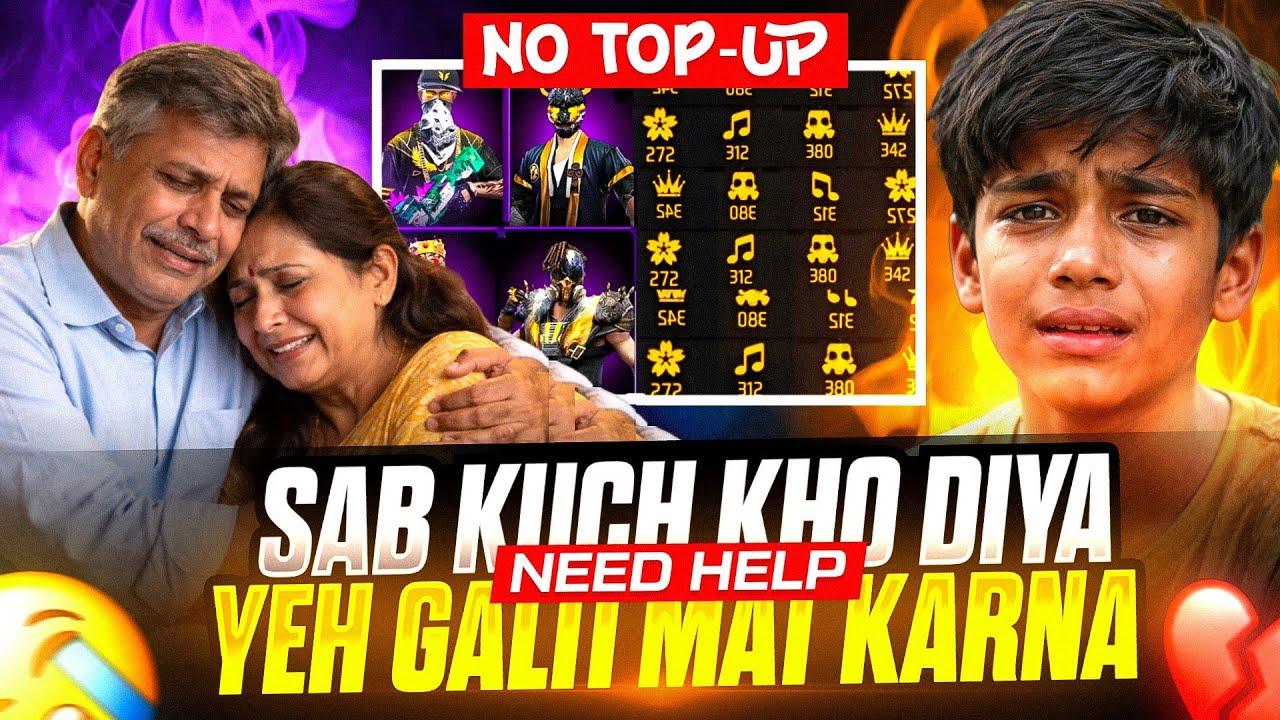 ⚠️ Don’t Make This Mistake… 💔 Akhiri Booyah 😭 Ek Game Ne Zindagi Badal Di 💔 | Free fire max 