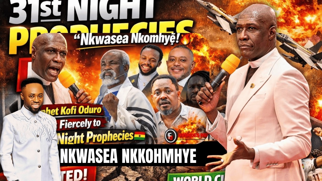 Prophet Kofi Oduro Challenges 31st Night Prophecies Stop The Fear-Driven Prophecies