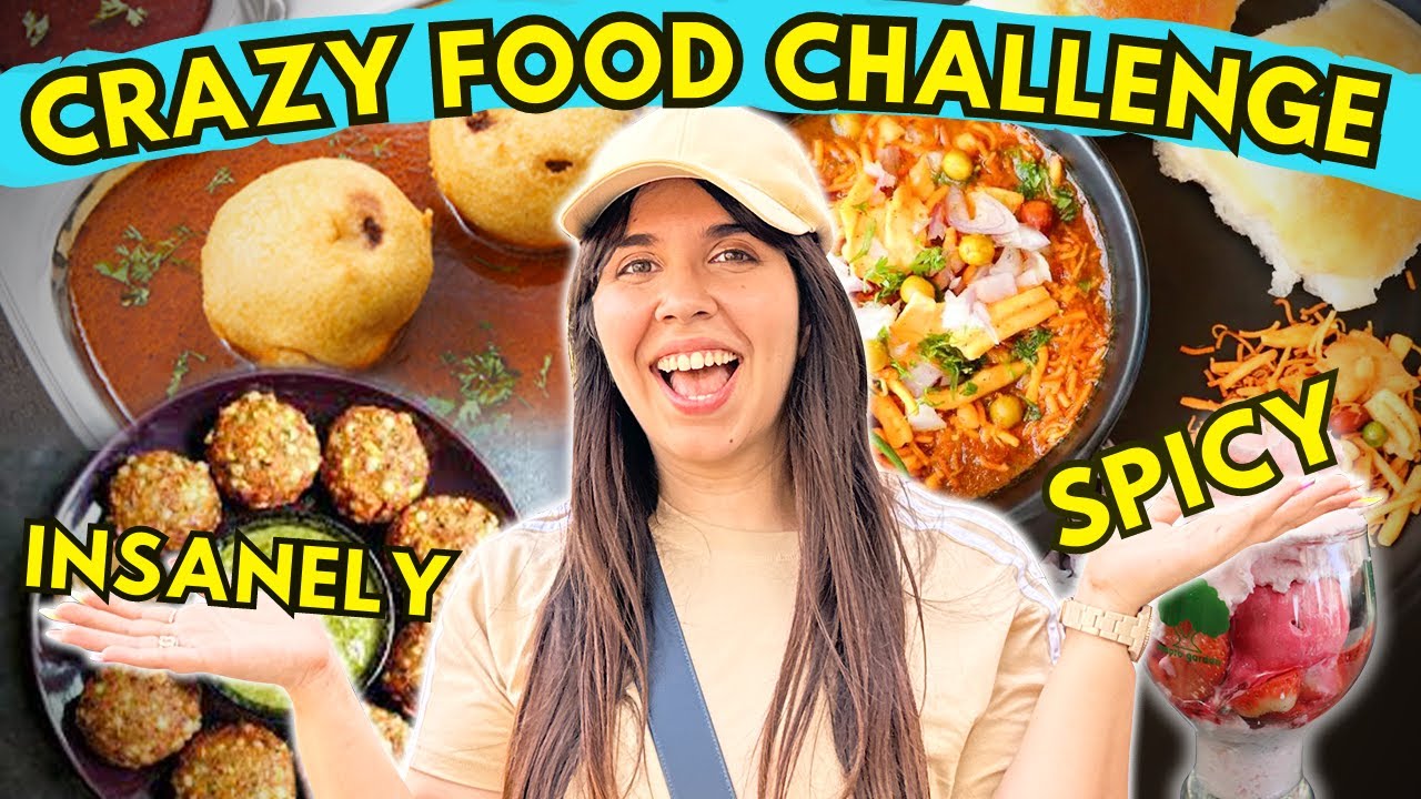 Spicy Indian Food - Missal Pav, Dosa, Wada Sambar & more in this 24 hour Challenge! | Heli Ved