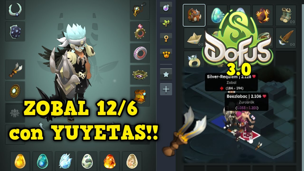 [DOFUS 3.0] ZOBAL y las MEJORES DAGAS de FUERZA y DAÑO CRÍTICO! | Koliseos 1vs1 - Kuyvros-yt