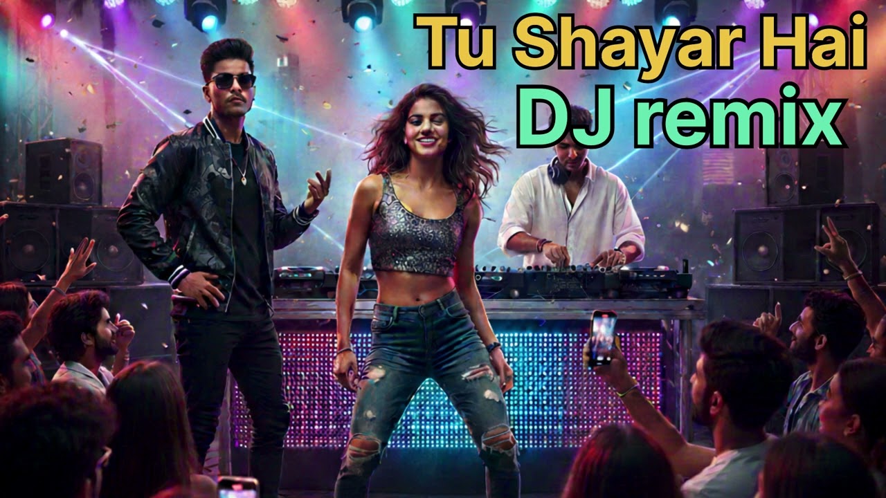 Tu Shayar Hai Main Teri Shayari | Female Voice DJ Remix | High Beat Romantic Club Mix