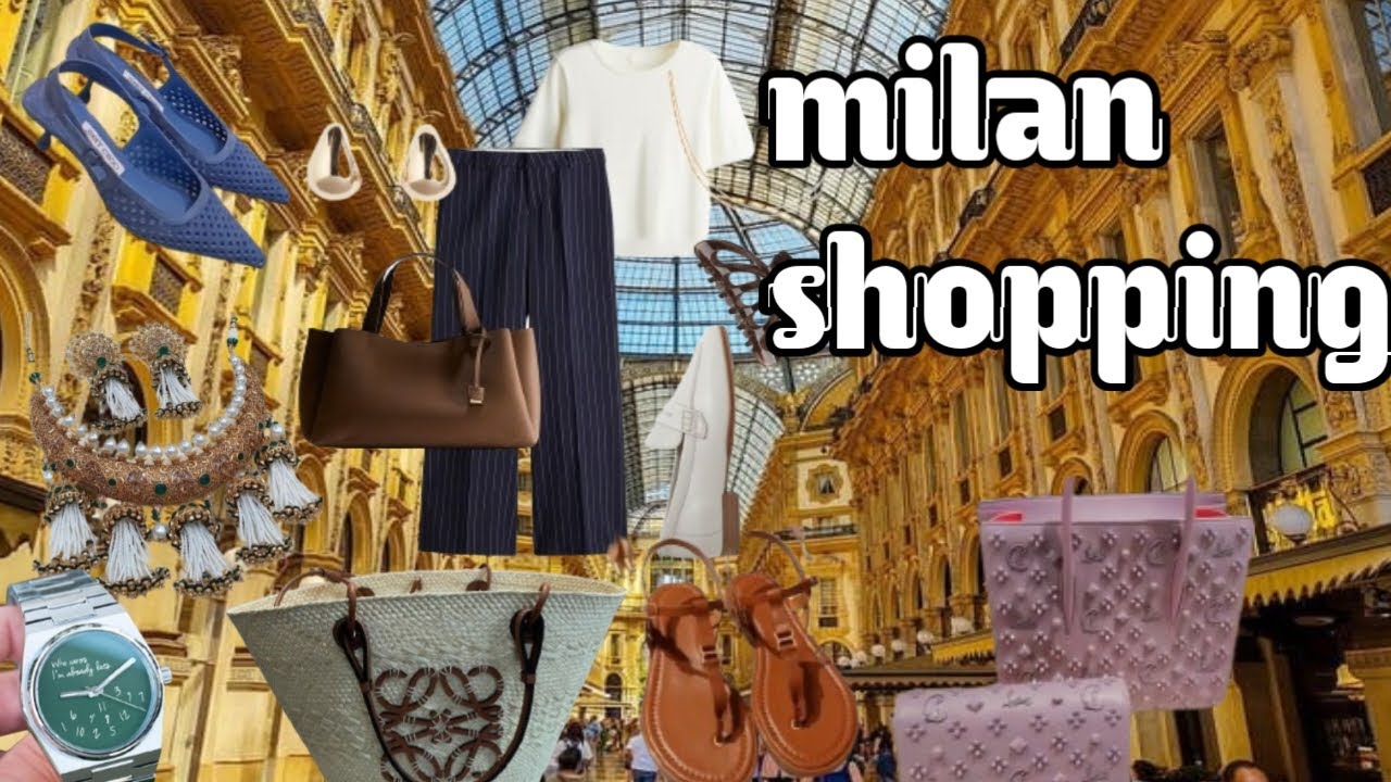 Shopping in Milan: luxury shopping