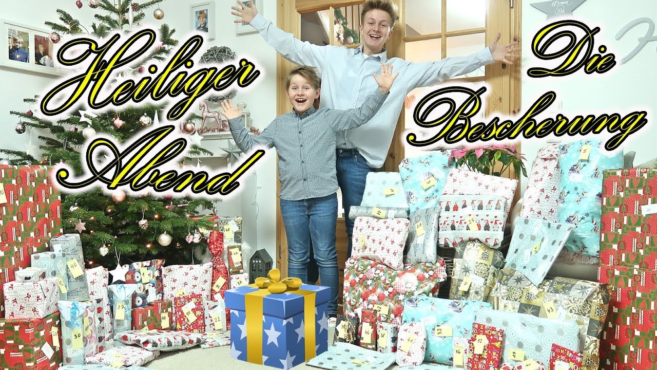 Weihnachten 2018 🎅  Schöne Bescherung 🎁 Heiliger Abend mit TipTapTube 🎄 GESCHENKE auspacken 🎁