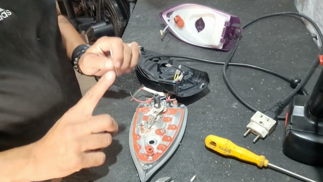 Olha esse ferro de passar roupas 