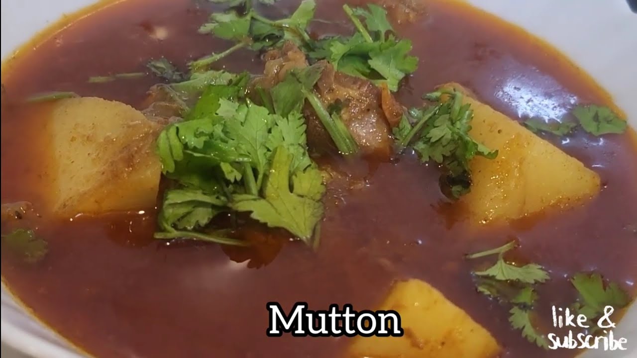 Mutton Hyderabadi ki asaan si recipe ||jo na khaye wo pachtaye|| #cooking #tasty #plz support me🙏🏻