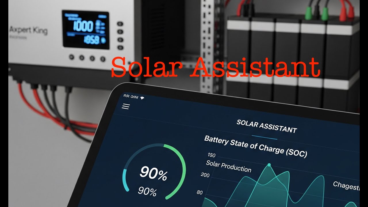 Автоматизації Solar Assistant - робимо китайські інвертори менш нестерпними