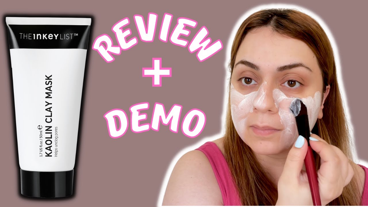 The Inkey List Kaolin Clay Mask Review + Demo