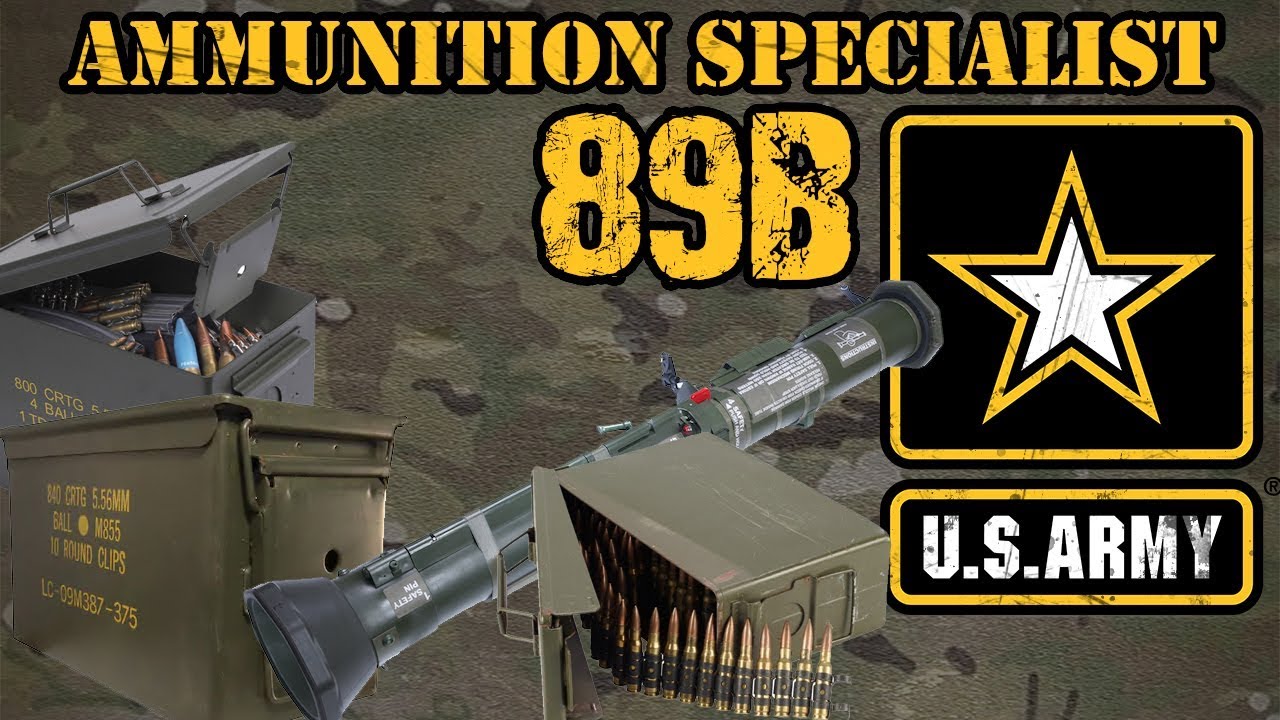 89B Ammunition Specialist