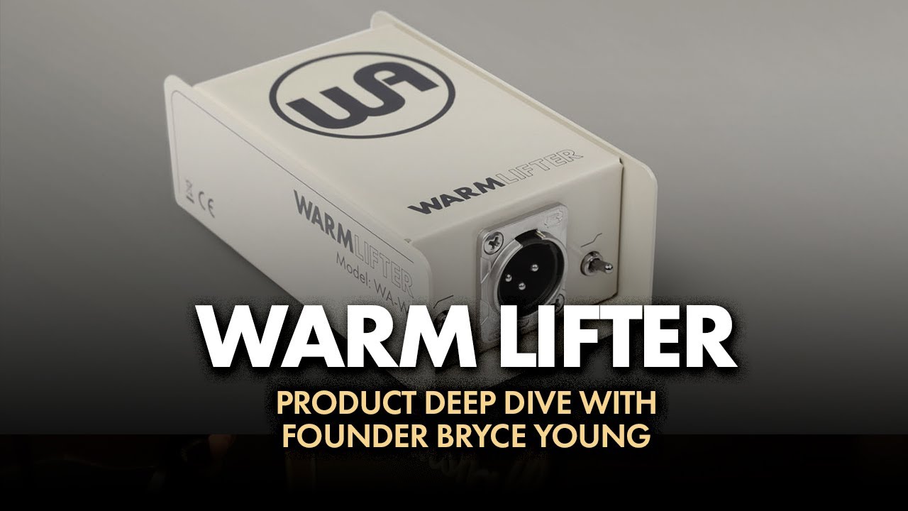Warm Lifter - Inline Active Microphone Preamp | Product Overview w/ Founder Bryce Young