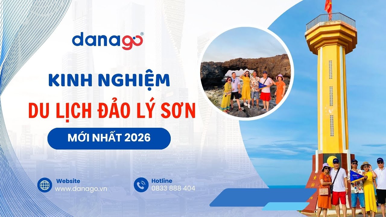 Bí kíp du lịch Lý Sơn 2026 hữu ích từ đội ngũ chuyên gia lữ hành