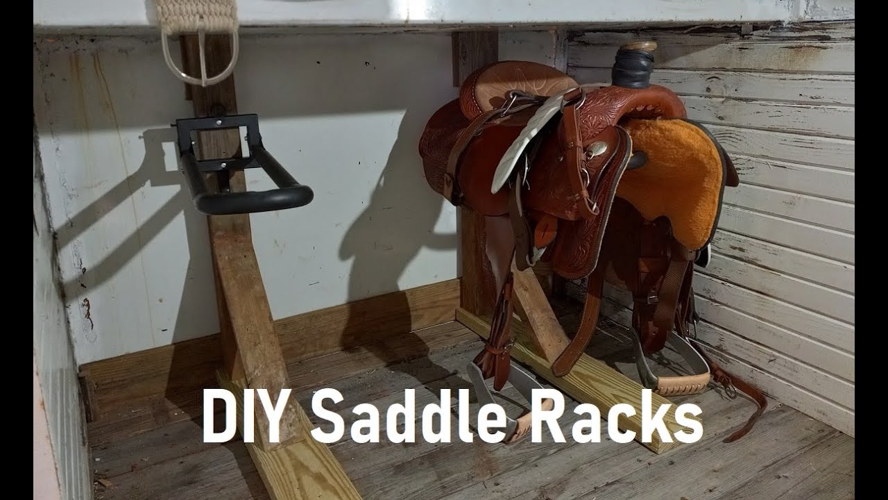 DIY Saddle Racks