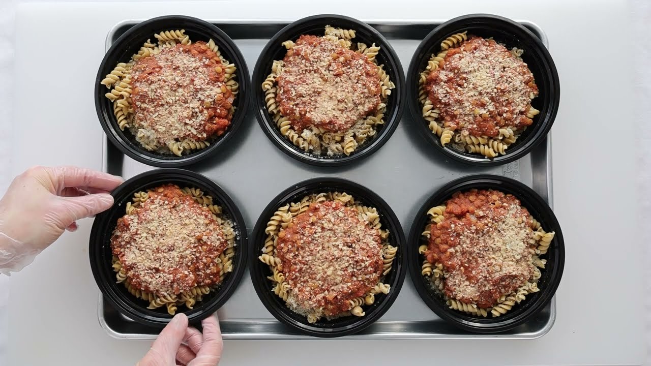 Pulses in School Meals: Lentil Bolognese Recipe