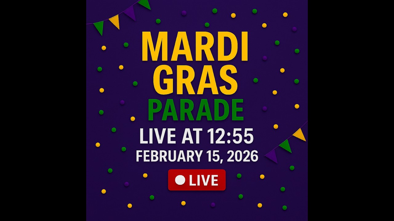 Mardi Gras Parade live and up close