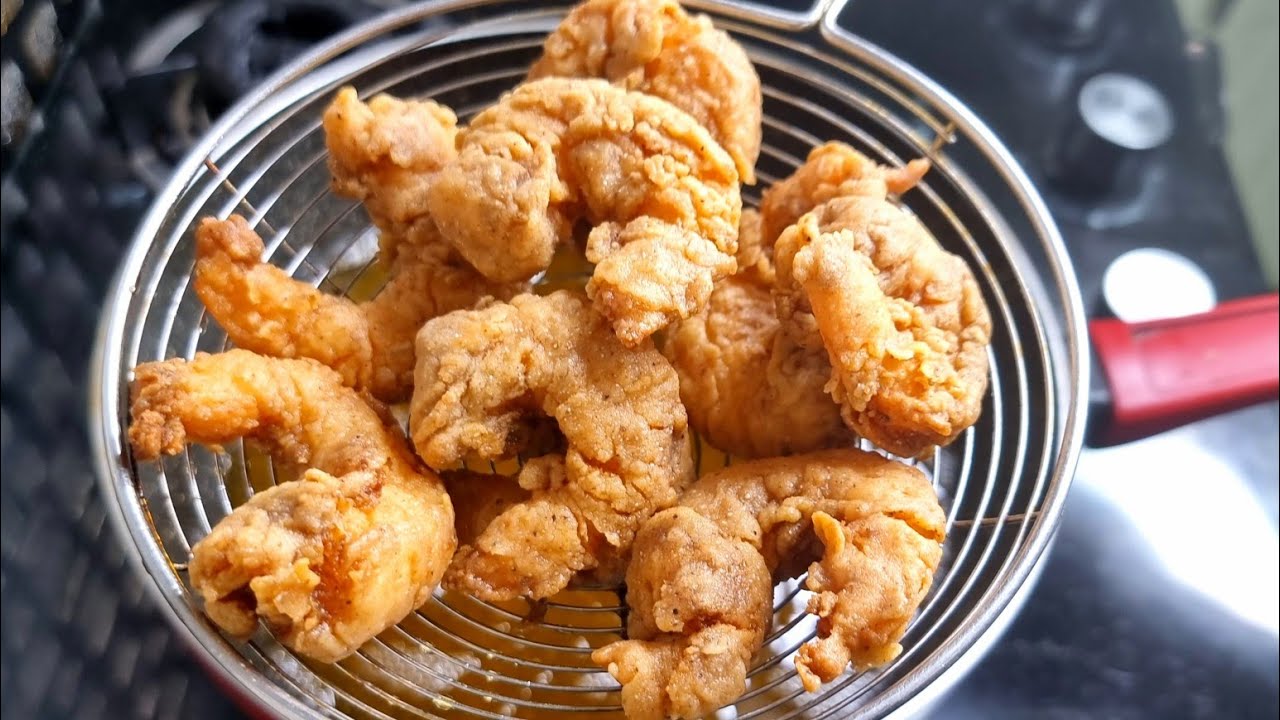 KFC Style Crispy Fried Prawns 🔥 | KFC Prawns | Crispy Fried Shrimps Recipe | Golden Fried Prawns 😋