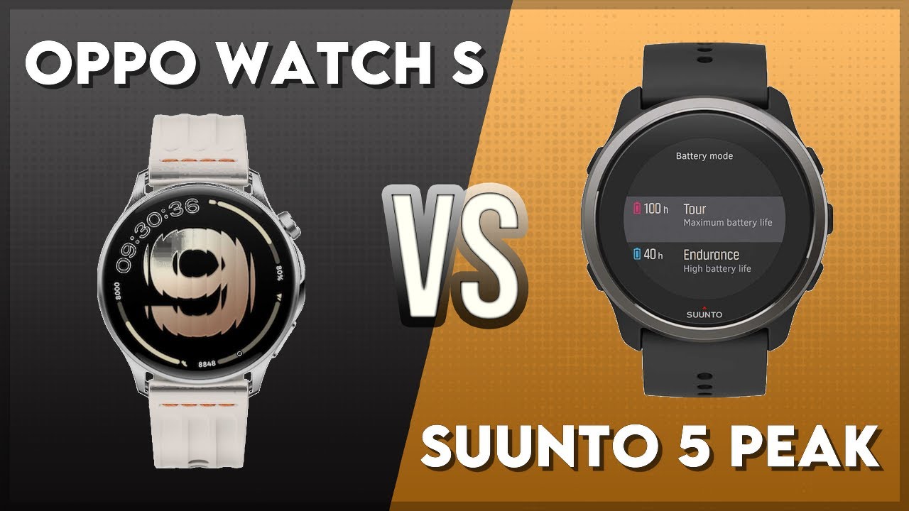 Oppo Watch S vs Suunto 5 Peak Comparison