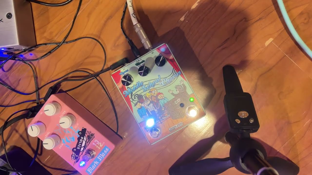 Summer School Electronics Debuts Their Middle School Chorus Pedal