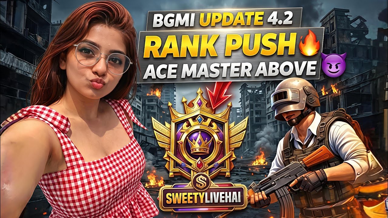 BGMI GAME PLAY RANK PUSH ONLY