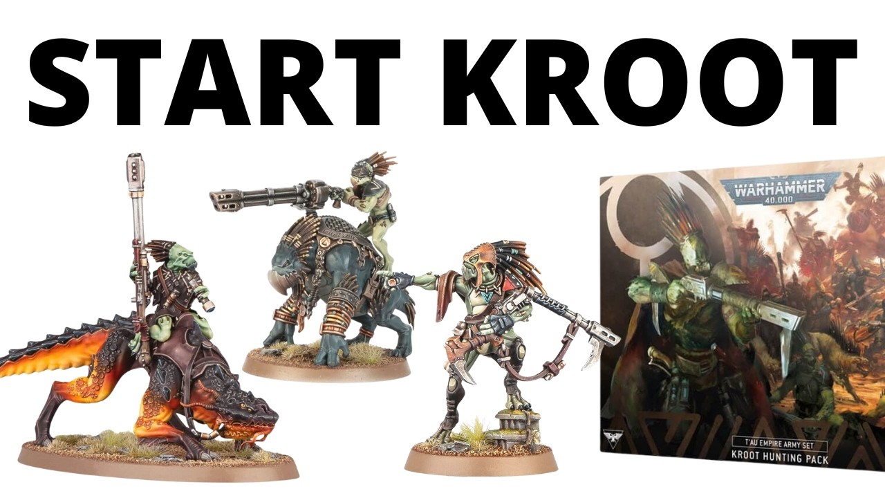 How to Start a Kroot Army in Warhammer 40K 10th Edition - Beginner Guide + Ideas