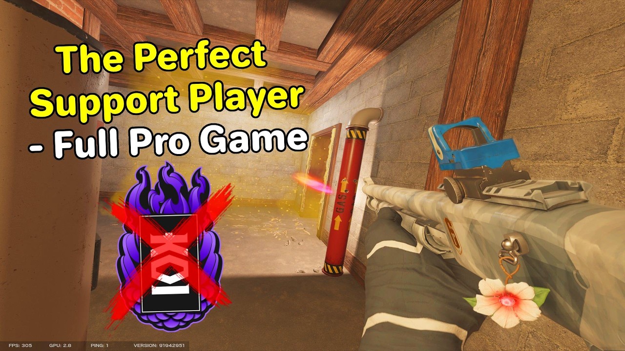 What the Perfect Support Player Looks Like - Full Pro Game