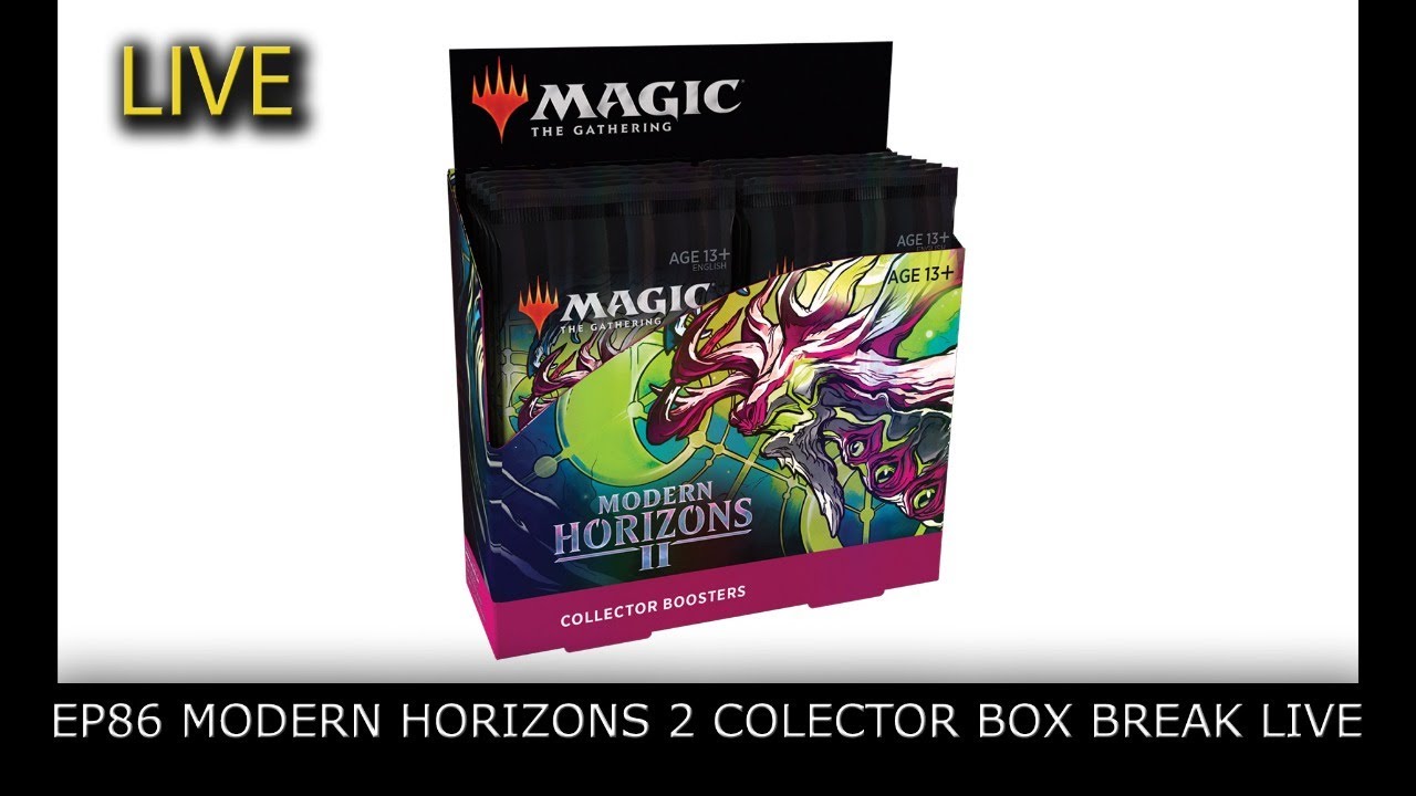 MTGMoxBox EP86 | MTG Modern Horizons 2 Collector Box Break LIVE