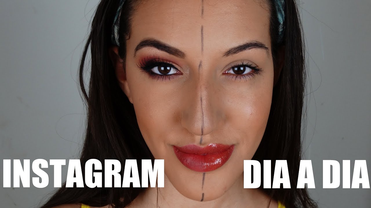 Maquiagem Instagram x Vida Real