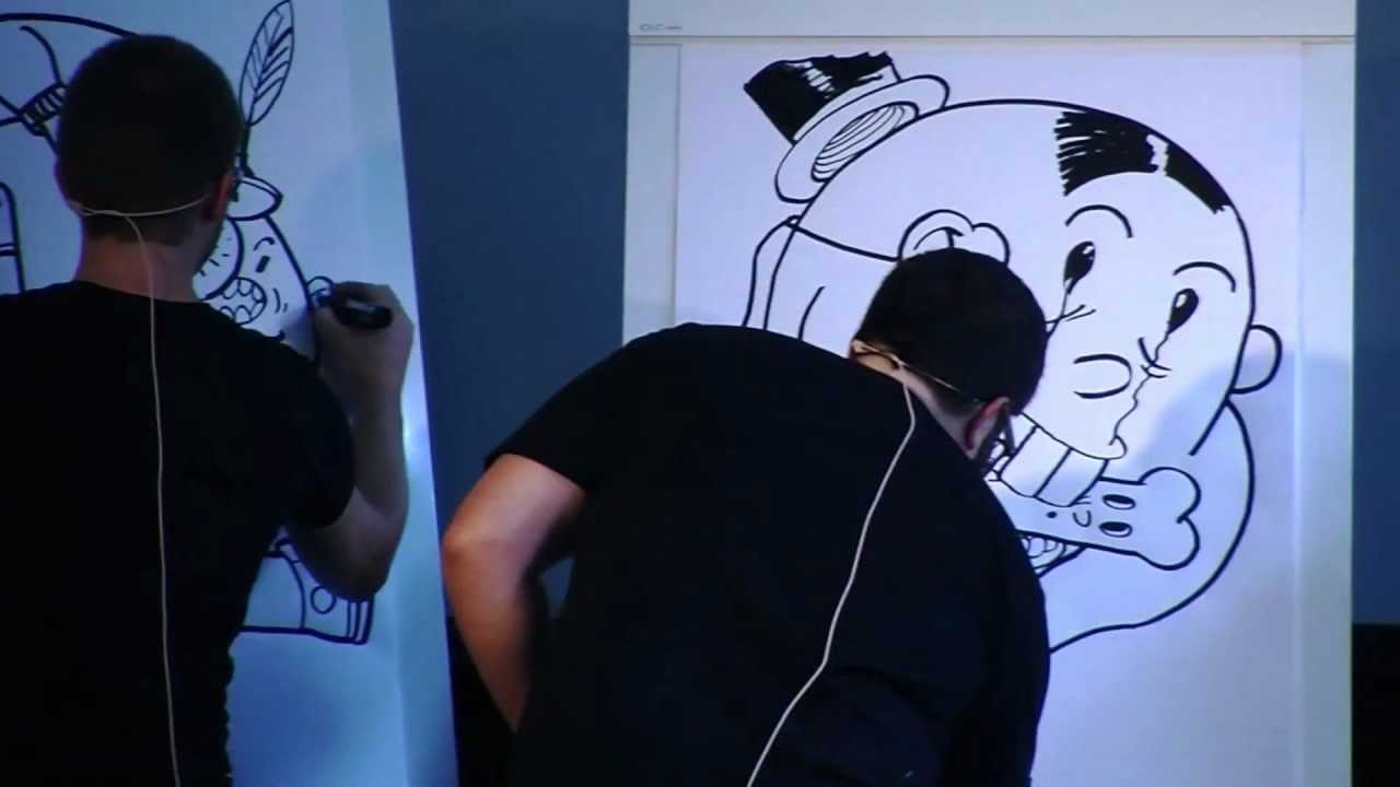 Drawing Roulette: Winning Ideas by Losing Control: BlackYard at TEDxBern