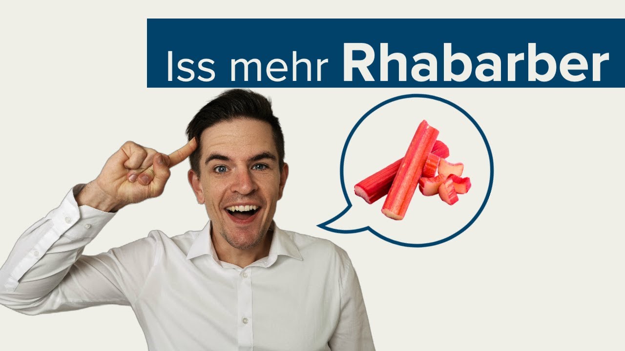 Gesunde Ernährung: Warum Du in dieser Jahreszeit mehr Rhabarber essen solltest!