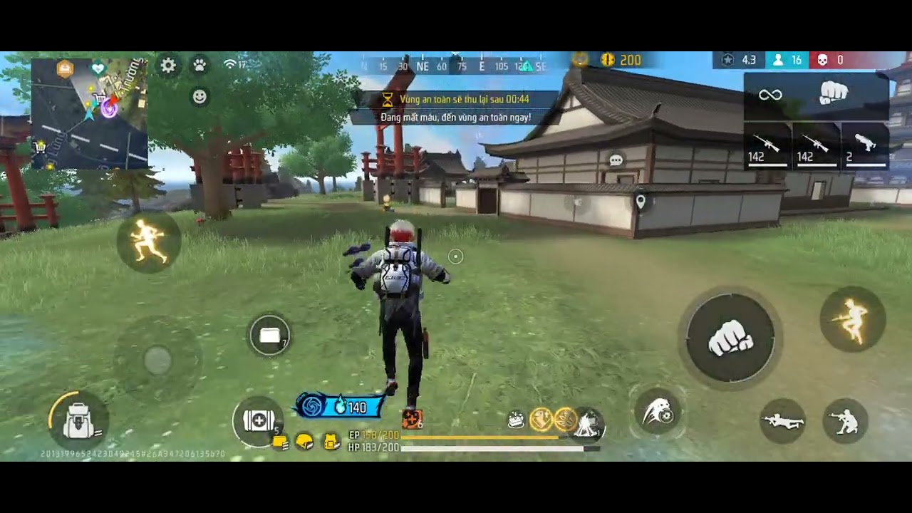 Free fire đấu rank xếp hạng p120 (s49)