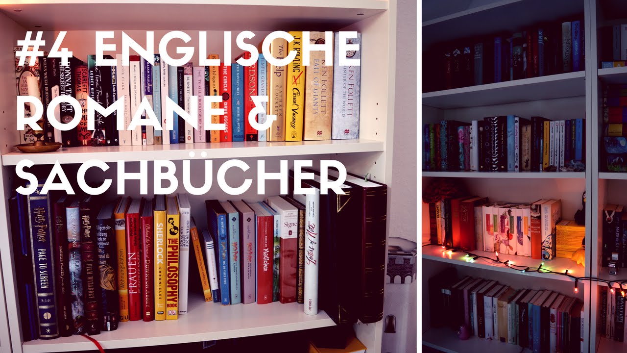 REGALTOUR #4: englische Bücher und Sachbücher! (Harry Potter, Katzen...)