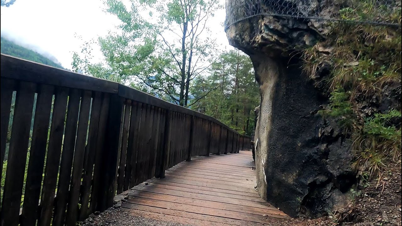 Radfernweg Via Claudia Augusta - Schlüsselstelle Fernpass und Abfahrt