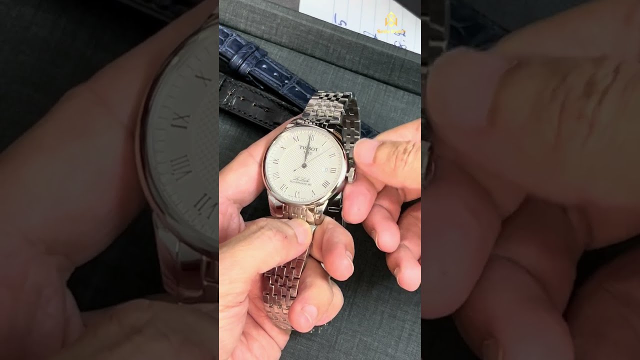 HD Cách chỉnh giờ Đồng Hồ Tissot Le Locle T006.407.11.033.00 T0064071103300 | Smile 0933777902