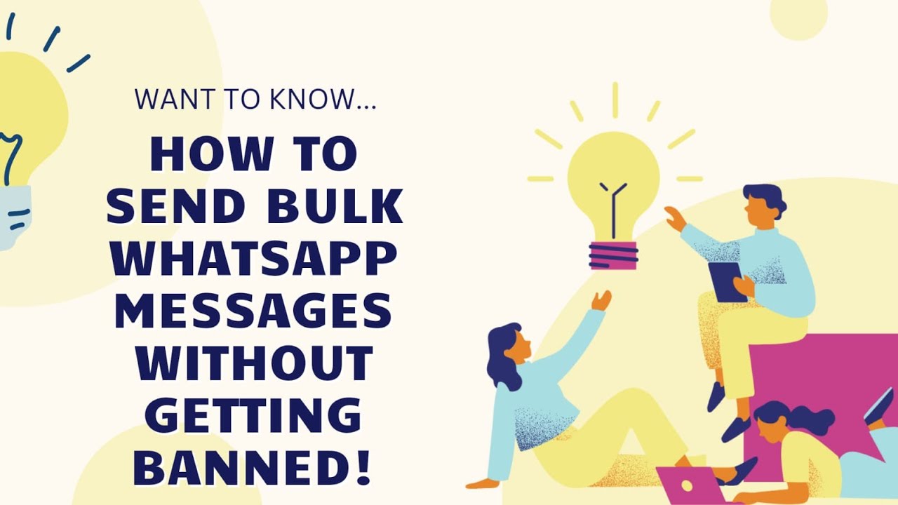 How to send Bulk WhatsApp messages with photos/videos without getting Banned in seconds?[Guide2024]