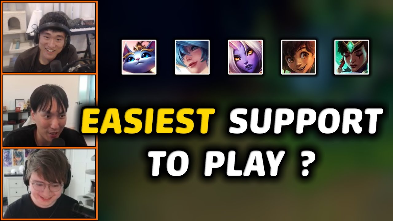 EASIEST SUPPORT TO PLAY ?