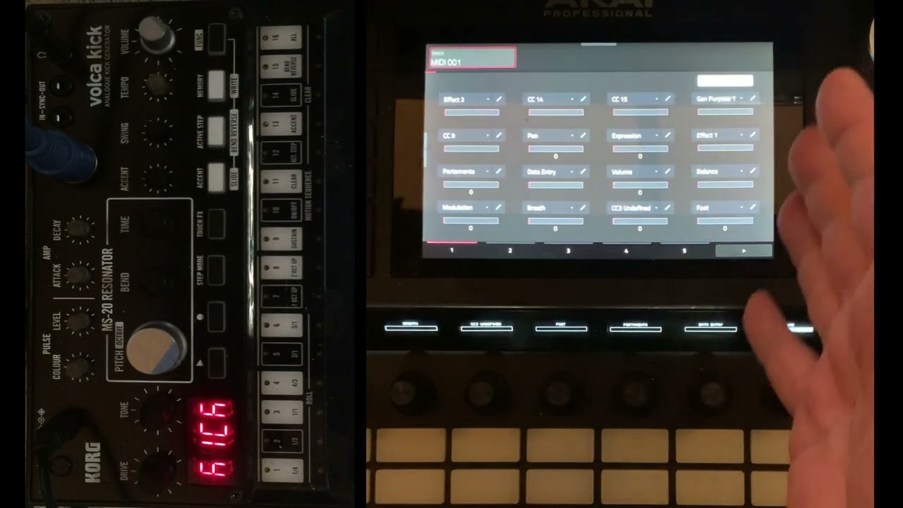 Take full control of your MIDI devices with CC# on the Akai Force