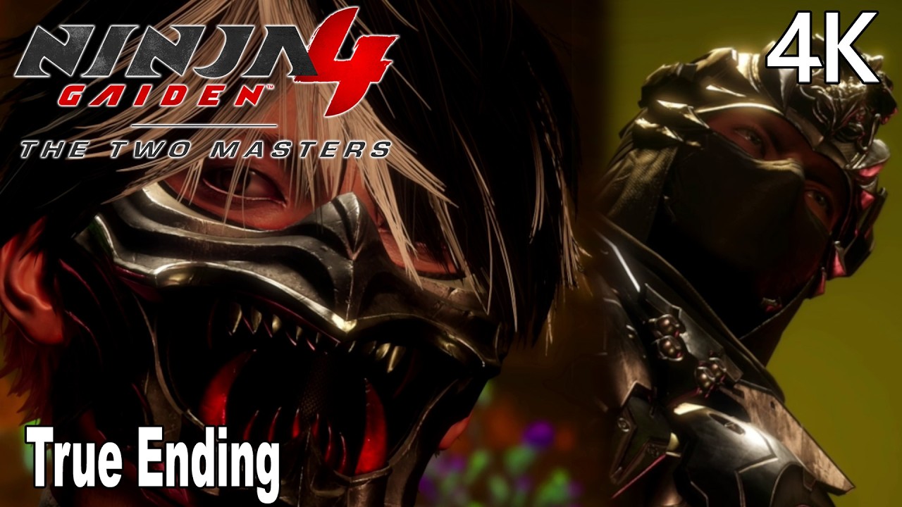 Ninja Gaiden 4 True Ending (The Two Masters DLC Ending) 4K