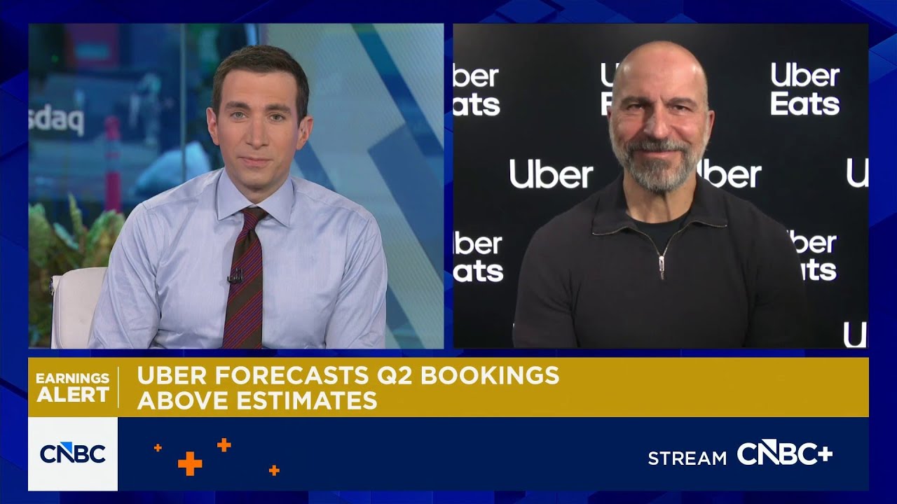 Гендиректор Uber Дара Хосровшахи о результатах первого квартала: мы работаем на долгосрочную перс...