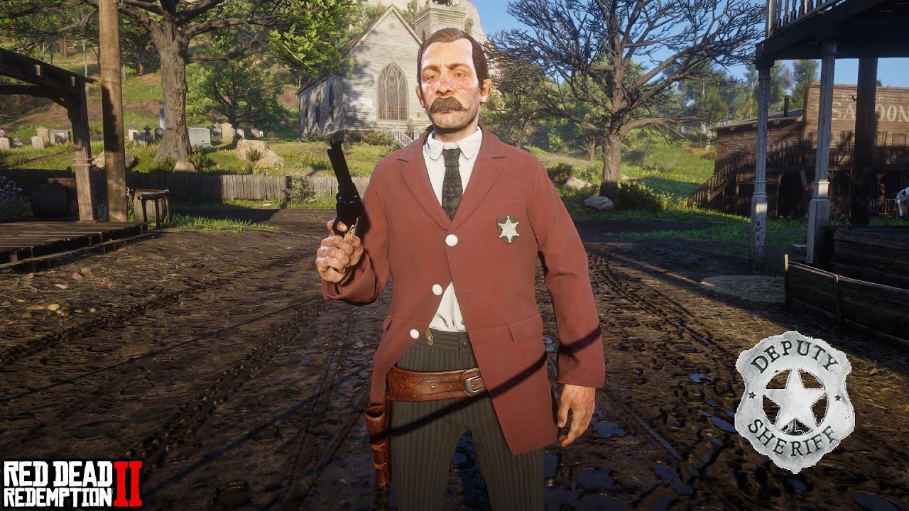 Playing as a Lawman in Red Dead Redemption 2 | RDR2