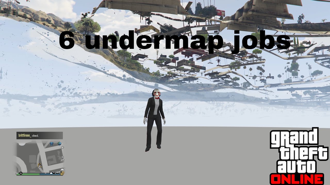 6 new under the map teleport jobs, GTA online