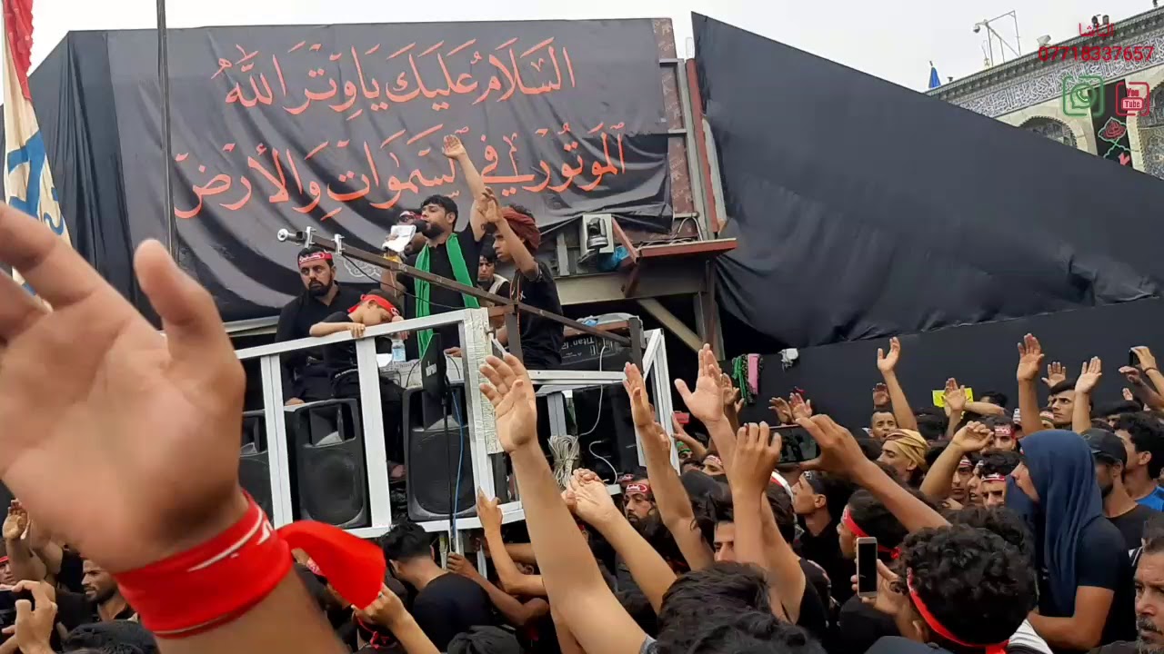 سيد فاقد الموسوي في كربلاء بين الحرمين محرم2020