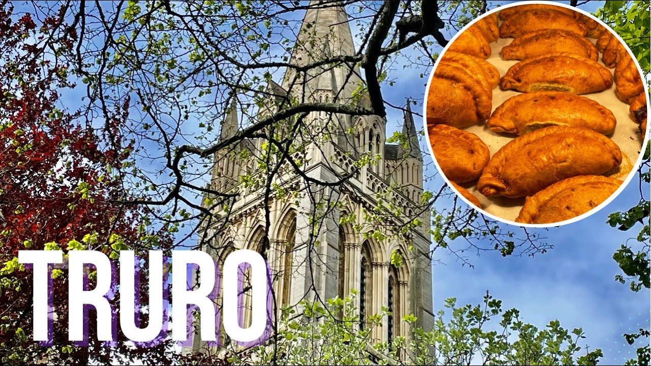 Truro (Cornwall) - a look around the cathedral, the city centre and the farmers market.