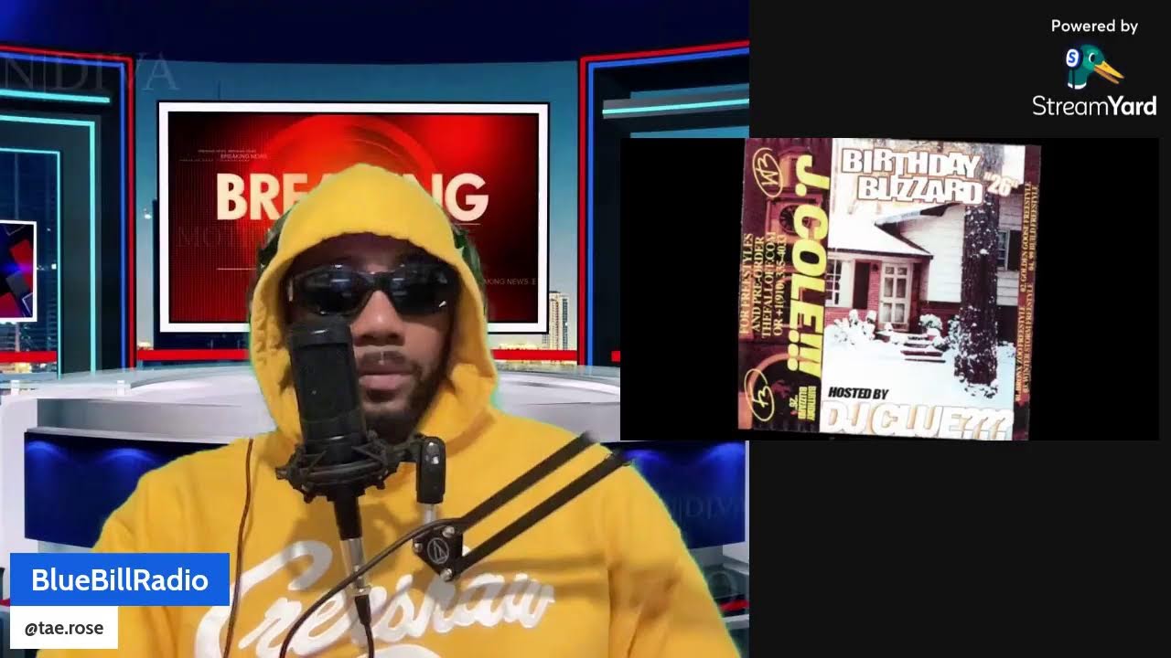 NEW J COLE MIXTAPE BIRTHDAY BLIZZARD FT DJ CLUE! LIVE REVIEW !