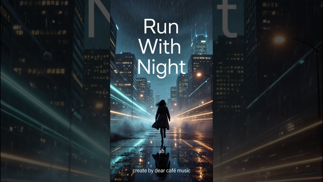 Run with the night 🌙⚡#dearcafemusic #originalsong #englishsong #edm #dance #alive #energy #night