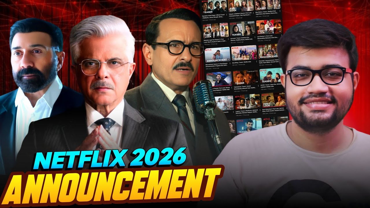 Netflix Upcoming Movies & Webseries of 2026