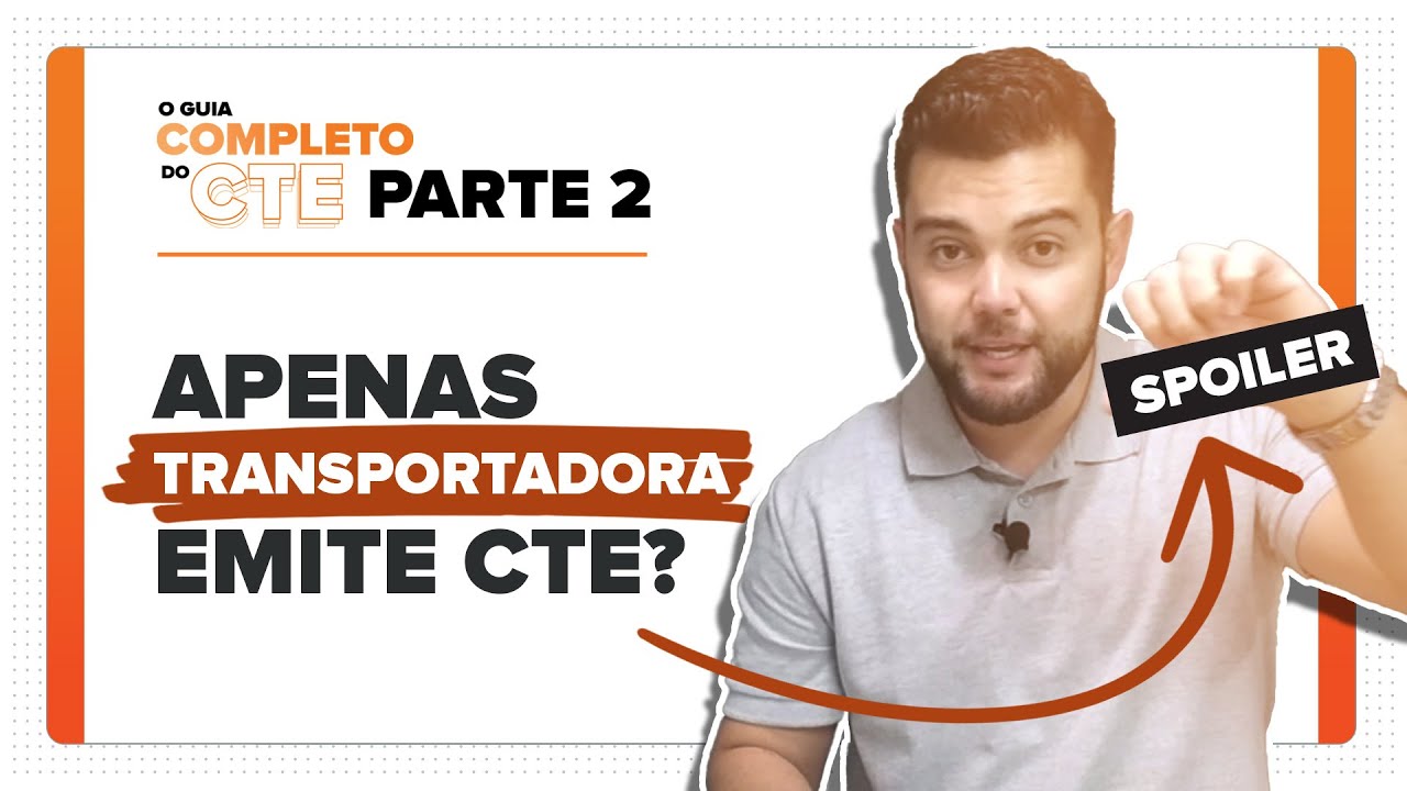 Quem pode emitir o CTe? - Hivecloud