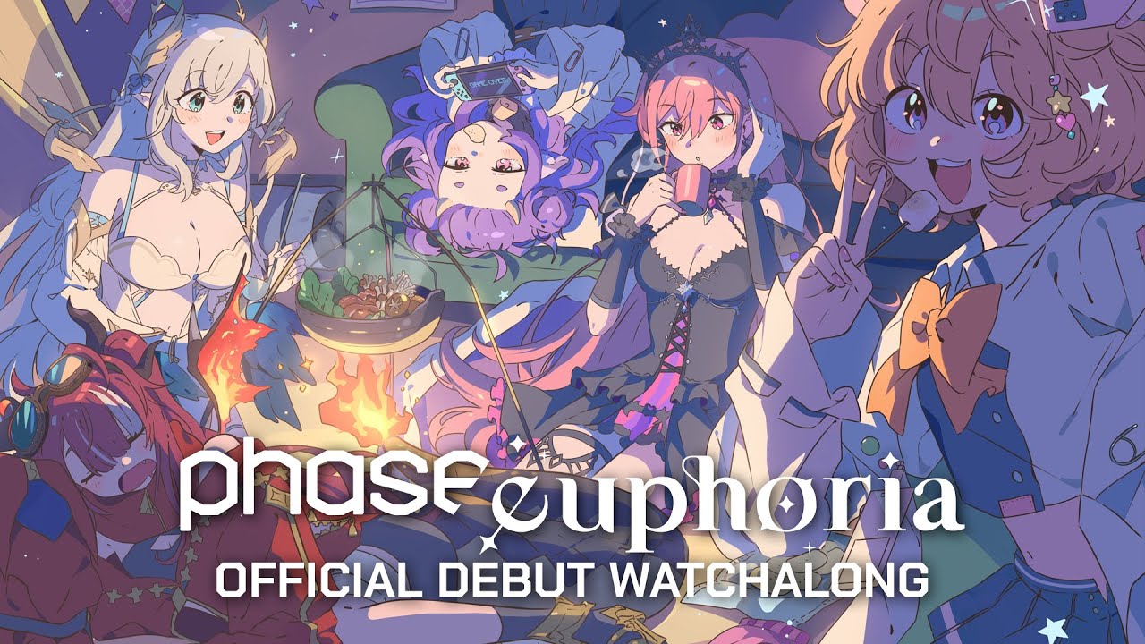 Diving into Phase Euphoria! Hosted by Lia, Panko & Dizzy【Official Debut Watchalong】